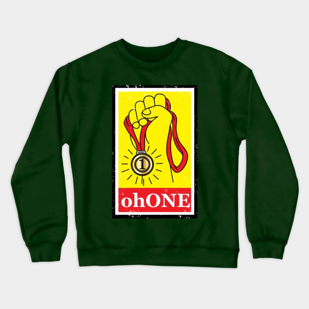 ohONE Crewneck Sweatshirt by martinussumbaji